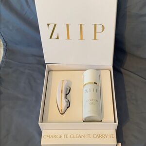 Gold and White Skincare Tool Set